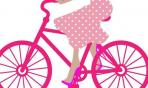 Belle e magre in bicicletta