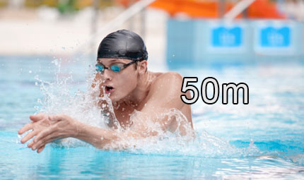 Nuoto - 50 m rana
